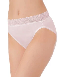 Vanity Fair Flattering Lace Cotton Stretch Hi Cut Brief 13395 10 Vanity Fair Flattering Lace Cotton Stretch Hi Cut Brief 13395 -Freshpair Lingerie Store Vanity Fair 13395 Sheer Quartz B 1