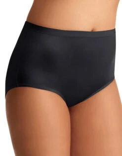 Vanity Fair Body Caress Smoothing Brief 13138 -Freshpair Lingerie Store VanityFair 13138 Black T 1