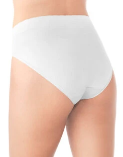Vanity Fair No Pinch, No Show Hi Cut Seamless Brief 13171 13 Vanity Fair No Pinch, No Show Hi Cut Seamless Brief 13171 -Freshpair Lingerie Store Vanity Fair 13171 Star White B 1