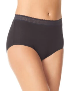 Warner's Breathe Freely Brief Panty With Lace RS4901P