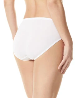 Warner's No Pinch No Problem Hi Cut Brief With Lace RT7401P 8 Warner's No Pinch No Problem Hi Cut Brief With Lace RT7401P -Freshpair Lingerie Store WA RT7401P TW BACK