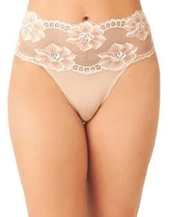 Wacoal Light And Lacy Hi Cut 879363 -Freshpair Lingerie Store Wacoal 879363 Rose Dust 253 B 1