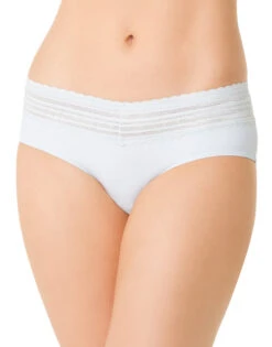 Warner's No Pinching. No Problems With Lace Hipster 5609J -Freshpair Lingerie Store Warner s 5609J Ballad Blue Dot B 38f5f3b5 885e 457e ab90 bcf196d9160c