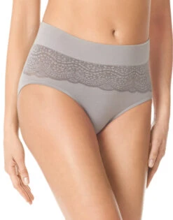 Warner's Cloud 9 Seamless Hipster Panty RU3234P -Freshpair Lingerie Store Warner s RU3234P Graphite Grey B