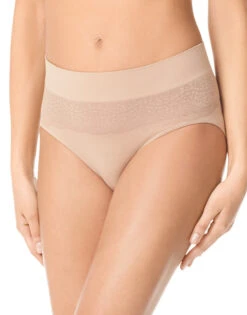 Warner's Cloud 9 Seamless Hipster Panty RU3234P -Freshpair Lingerie Store Warner s RU3234P Toasted Almond B 2