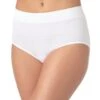Warner's No Pinching No Problems Seamless Brief Panty RS1501P -Freshpair Lingerie Store Warners RS1501P White B 1 85e063dc 3fc7 4fbf accd bf6cec486408