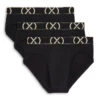 2xist X Luxe 3-Pack No Show Brief X50020 -Freshpair Lingerie Store X50020 00101