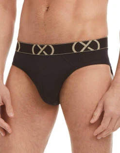 2xist X Luxe 3-Pack No Show Brief X50020 -Freshpair Lingerie Store X50020 00101 S