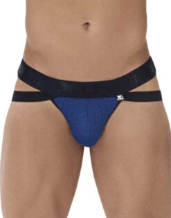 Xtremen Microfiber Jacquard Jockstrap 91085 11 Xtremen Microfiber Jacquard Jockstrap 91085 -Freshpair Lingerie Store Xtremen 91085 Royal 1