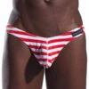 Cocksox American Collection Enhancing Pouch Thong CX05 -Freshpair Lingerie Store cx05 liberty stripe 2