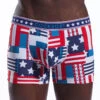 Cocksox American Collection Freedom Boxer Brief CX12 -Freshpair Lingerie Store cx12 freedom 2